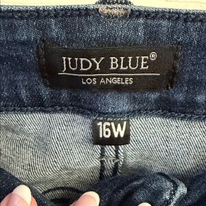 Judy Blues Skinny Fit Dark Blue Jeans
